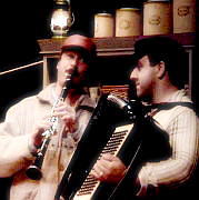 Composer/Musical Director - Nicholas - Lindsay Vickery & Accordion & Bouzouki - Christos Athanasiou