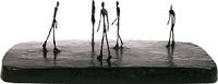  Alberto Giacometti,  Piazza,  194748 (cast 194849). Bronze, 21 x 62.5 x 42.8 cm. Peggy Guggenheim Collection. 76.2553 PG 135. Alberto Giacometti  2003 Artists Rights Society (ARS), New York/ADAGP, Paris.