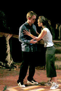 Lysander - Matthew Hardie & Hermia -A- Andrea Demetriades, Photography:  Crispian Chan