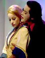 Elmire (Renee McIntosh) & Tartuffe (Damien Robertson)